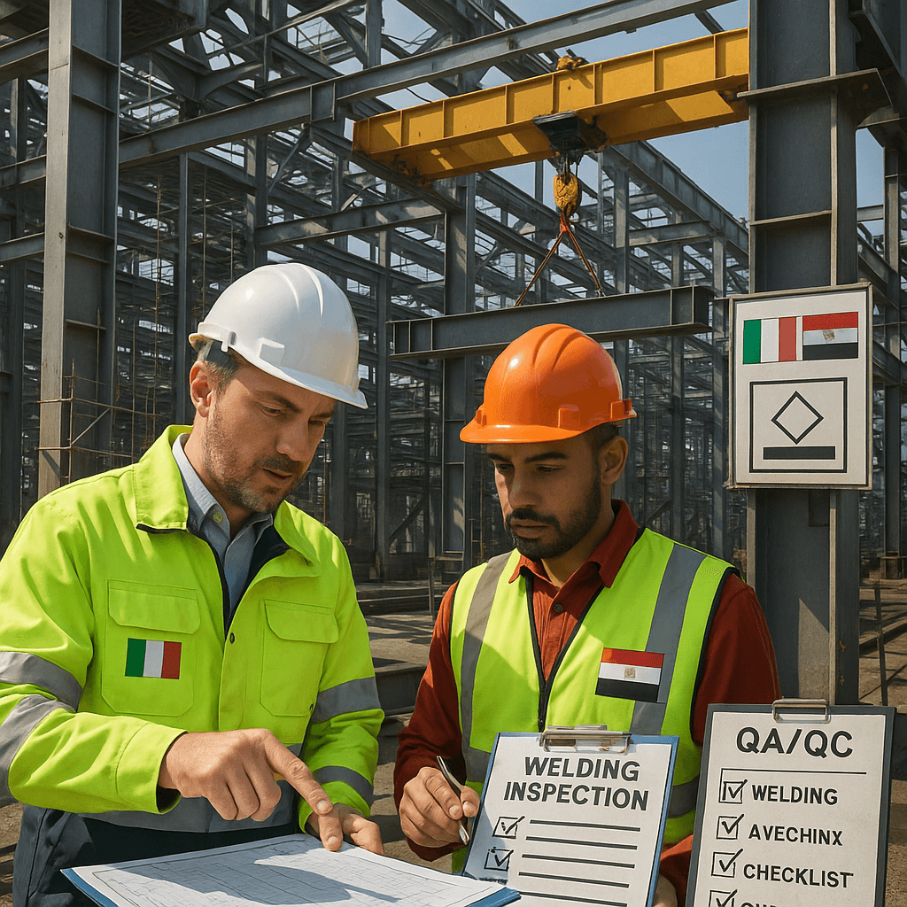 Structural & Welding QA Management – DANIELI Italy @ EZZ Steel Plant