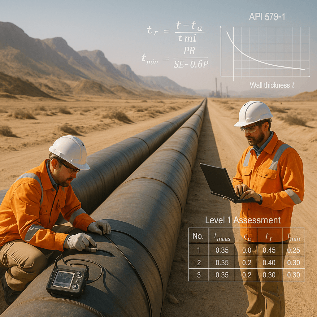 Pipeline Fitness-For-Service Analysis – ENI Iraq (50 KM Pipeline)